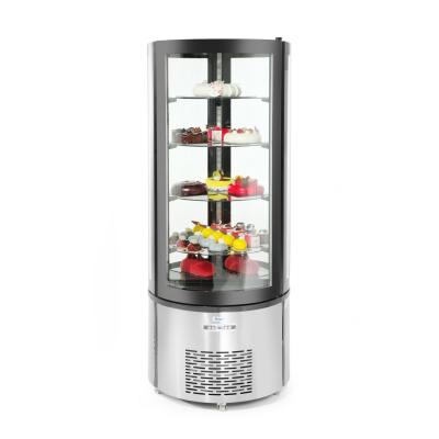 Chladicí vitrína, kulatá, Arktic, 360L, 230V/460W, ⌀680x(H)1755mm | 233832